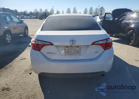 2016 Toyota Corolla L из США, поврежденный, VIN 2T1BURHEXGC699784